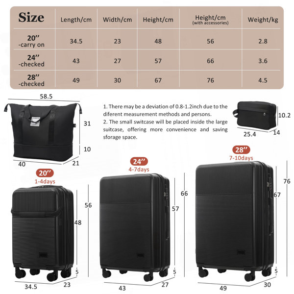 Dimensions du produit