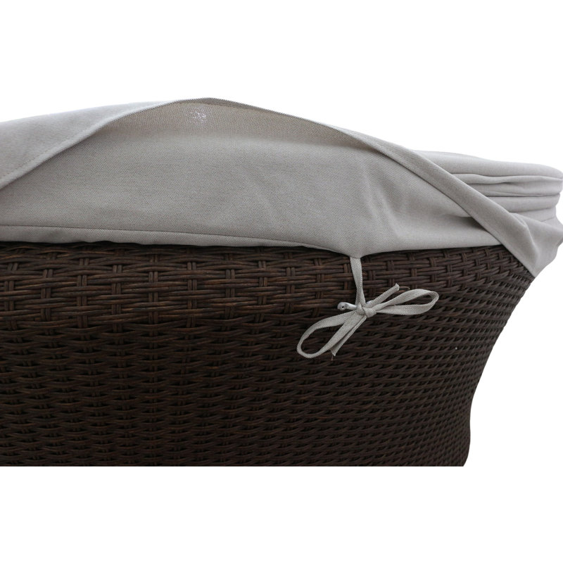Linton 67'' Wide Patio Daybed with Cushions