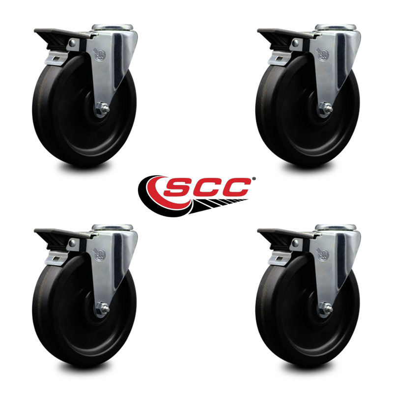Phenolic Swivel Bolt Hole Caster