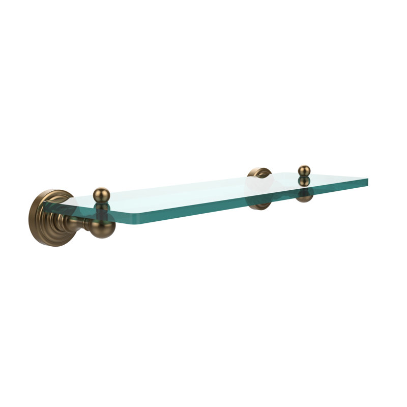 Beresford Bracket Shelf, 16", Brushed Bronze