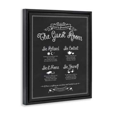 Art mural sur toile The Bed Guide