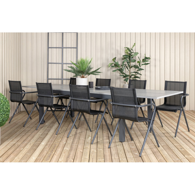Budwig Butterfly Leaf Dining Set
