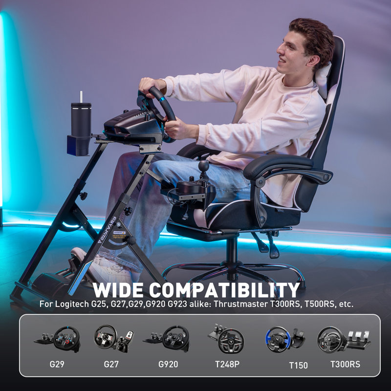 GTPLAYER Floor Game Chair, Blue