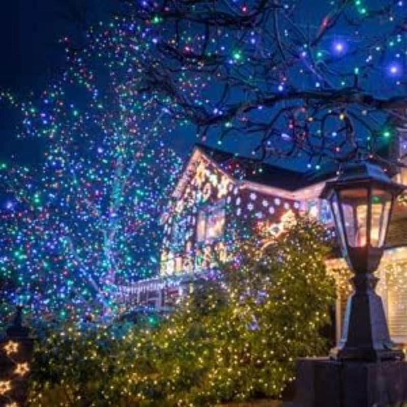 Guirlandes lumineuses à piles et guirlandes de Noël pour enfants