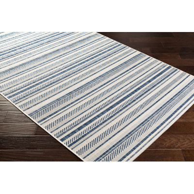 Bellino Striped Power Loomed Indoor/Outdoor Area Rug