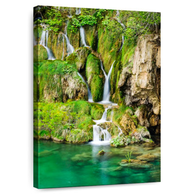 Photographie des cascades du parc Alvord Plitvice