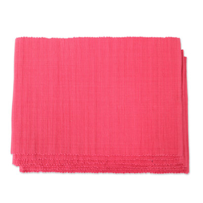 Maralene Cotton Solid Colour Rectangle Placemat