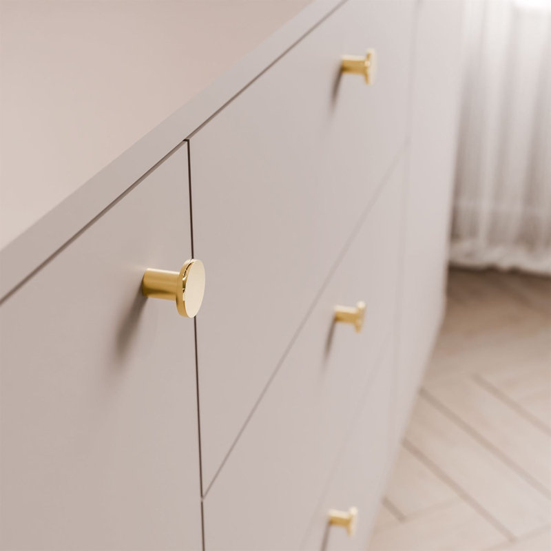 190cm Sideboard, Cashmire/Gold