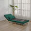Canapé-lit moderne en velours: ensemble modulaire pliable de 2, dossier à 3 positions, convertible en lit simple en 10 secondes-972487362