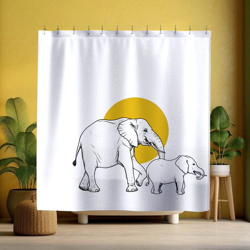 Floral Shower Curtain