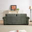Lit escamotable convertible de 83,8 po Fx, 21 avec matelas pliable. Fabrication. Mousse à haute résilience. Canapé à 3 places, 21 matelas pliables et confortable pour le salon en appartement-1444293750-1444293745