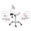 Chaise roulante avec dossier-646172636