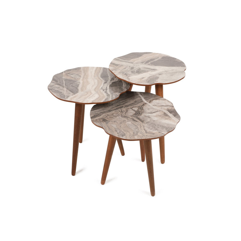 Tables gigognes 3 pieds