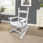 Chaise berçante blanche S - Intérieur ou extérieur - Convient aux enfants - Durable-306972753