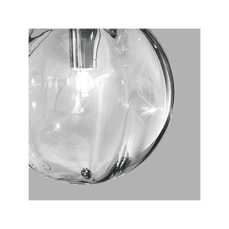 Puppet Suspension 18P Crystal Transparent Glossy Chrome G9 Ul, Glossy Chrome, Crystal Transparent