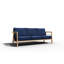 Aalto Teak Sofa With Cushion In Melon-1482238642