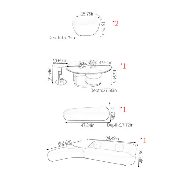 Dimensions du produit
