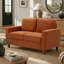 Causeuse 2 places Mid-Century moderne avec coussins en mousse haute densité-133015633
