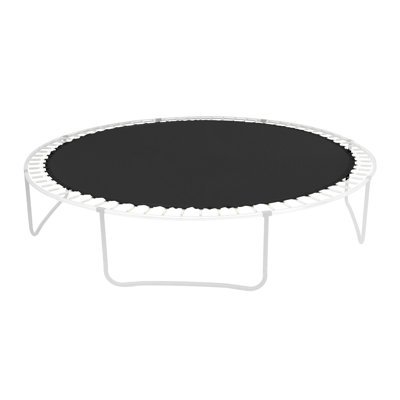 Replacement Trampoline Mat for 15ft Round Frame - Heavy Duty Polypropylene Jumping Surface with 96 V-Rings & Installation Tool
