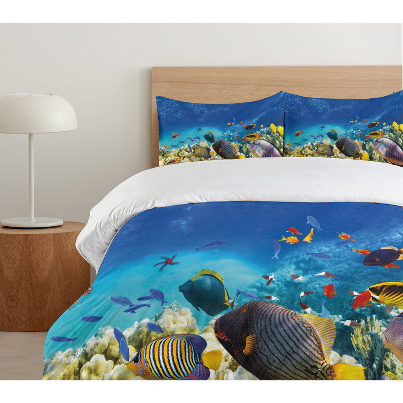 Coastal Duvet Cover, Queen