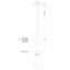 Luminaire suspendu ultra simple à DEL conique-64113777-64113776
