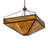 6 - Light Mahogany Bronze Square/Rectangle Pendant