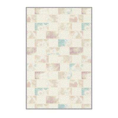Premium Hall Carpet (2.6 x 9.8 ft), 1% Polyester, .3 in Pile Height | Antibacterial, Non-Slip Underside, 3D Digital Print | Machine Washable, Durable, Ideal for Home & Office, Easy Maintenance