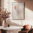 Soft Blush and Cream Abstract II Print in a Frame-1144779885-1144779883