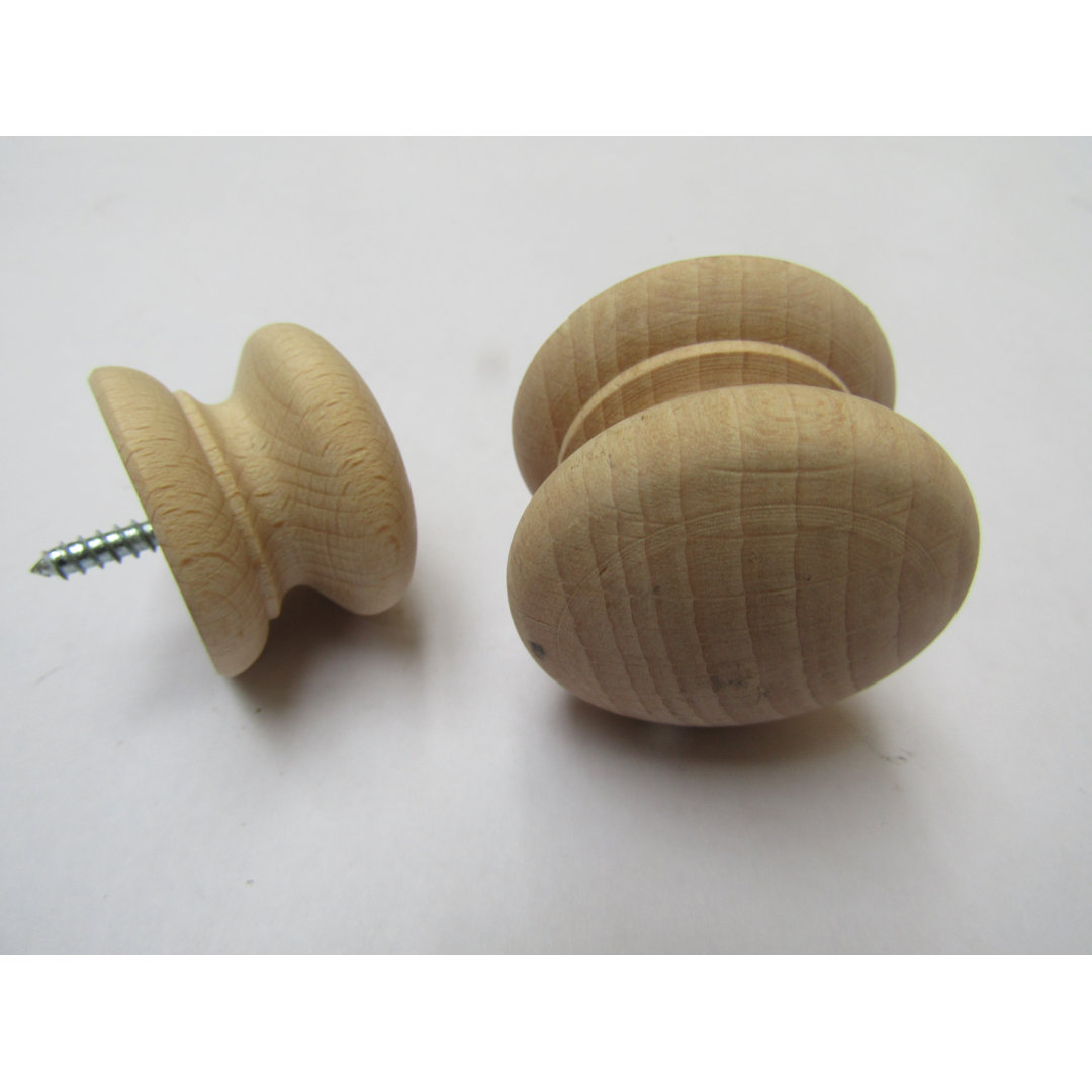 Crowell 35mm Diameter Mushroom Knob