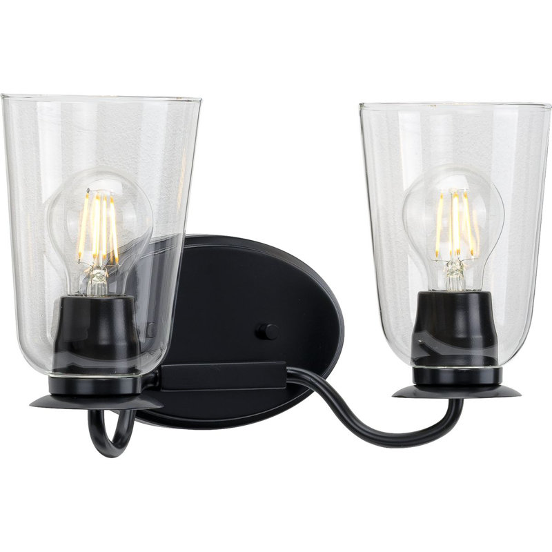 Rourke 2 - Light Dimmable Vanity Light, Black