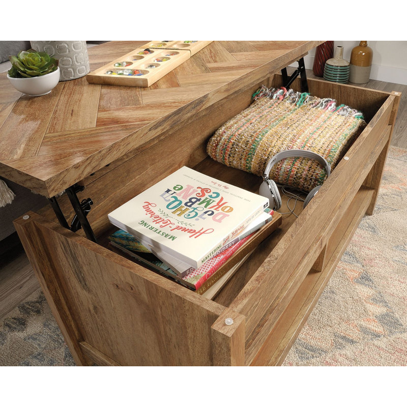 Table basse Peoa, Brun