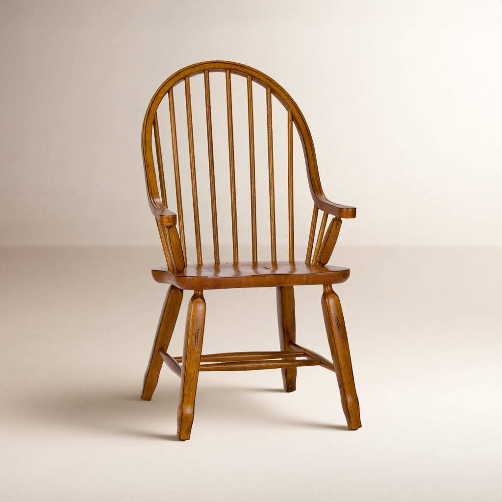 Makira Armchair, Rustic Oak