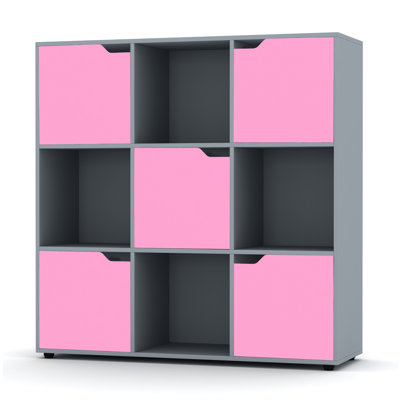 Franqui 90.5 cm H x 89 cm W Cube Bookcase