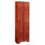 Armoire haute 8 portes à 4 tablettes de 72,4 po. Cerisier. Pour le salon, la cuisine. Base, surface lisse, hauteur moderne de 72,4 po. Salon, cuisine, bureau. , Avec surface et design attrayant