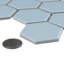 Carreau de mosaïque en porcelaine pour plancher et mur Hex 10-7 / 8 "x 12-5 / 8" Hudson-62376041