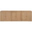 Buffet / placage en bois massif et placage de chêne Gerardi