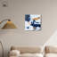 Azur et toile dorée par Art Remedy-113389957-113389962-113389956