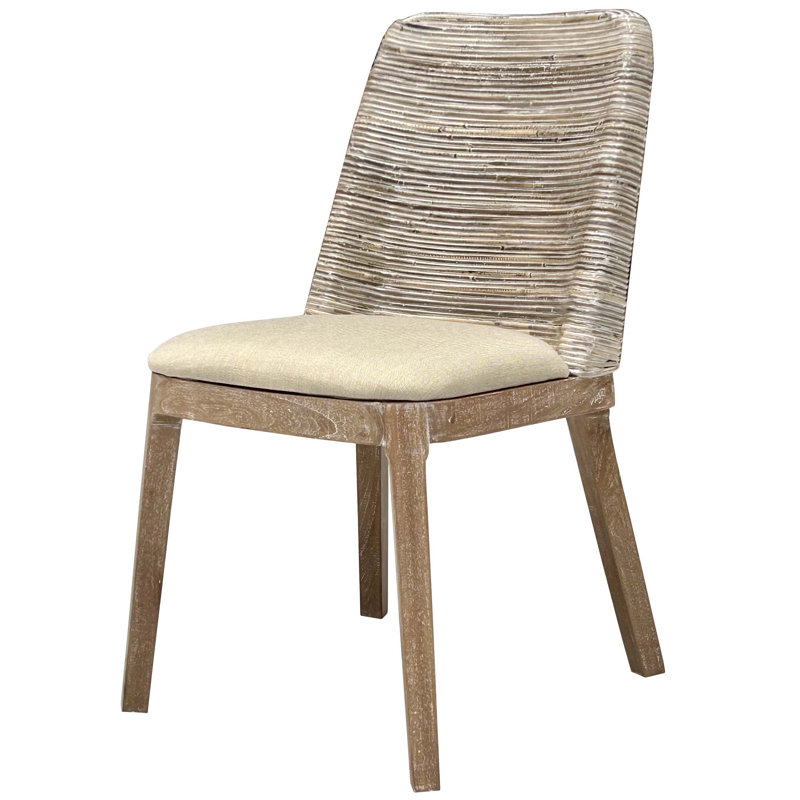 Chaise de salle à manger Kingston Kuba Savannah Wash, Bois naturel