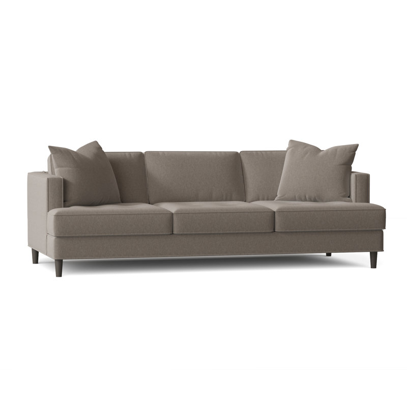 Upholstered 84'' Sofa, Heavenly Cinder Chenille