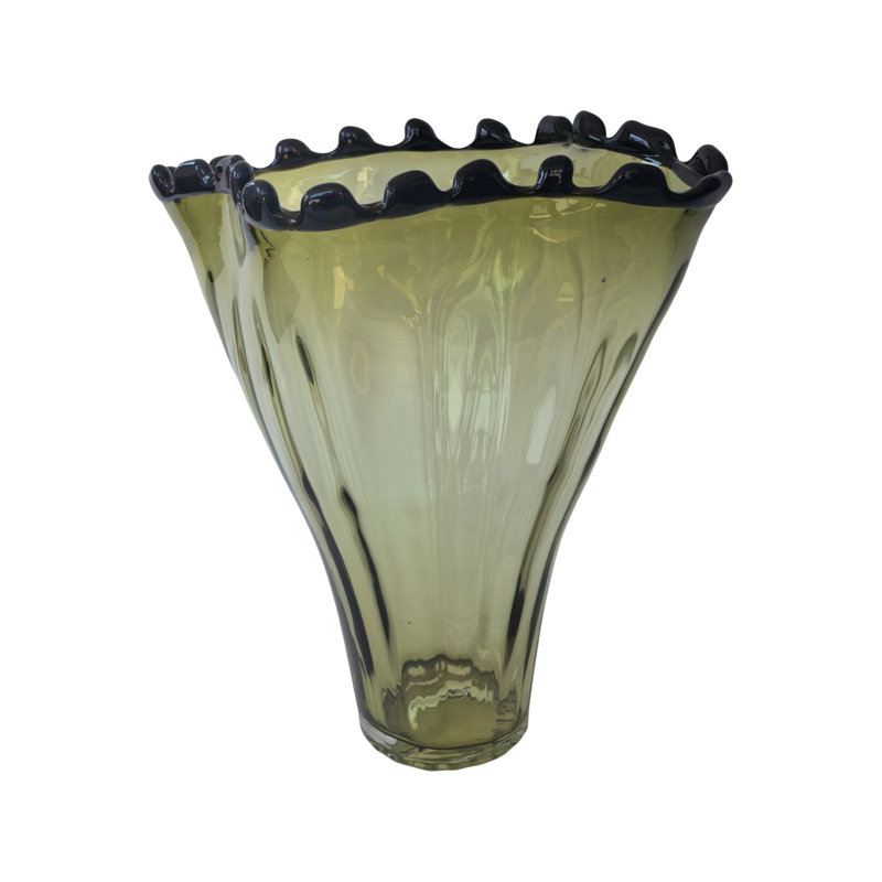 Vase Deepwater vert grand, Grand