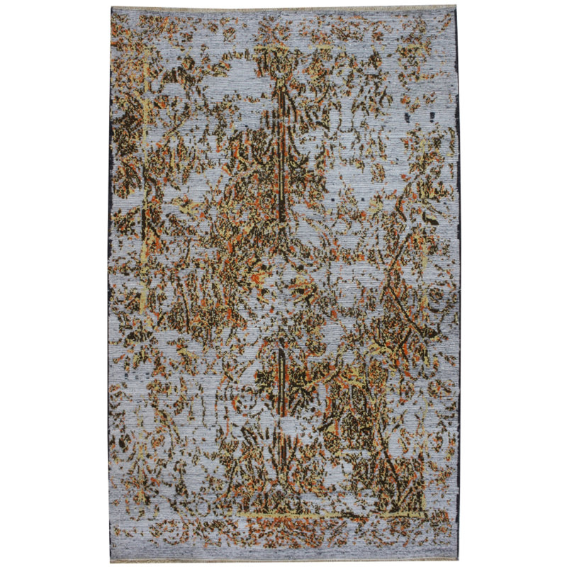 Geometric Hand Knotted 197cm X 297cm Area Rug