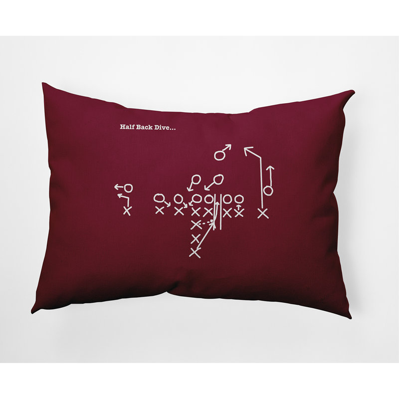  Coussin demi-dossier rectangulaire, Marron