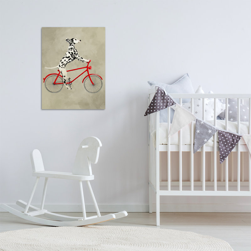 Décoration murale Affonso Dalmatian, Toile tendue, H 20 po x l 16 po x P 1,5 po