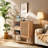Small Modern Simple Accent Cabinet 1 -Drawer Accent Cabinet