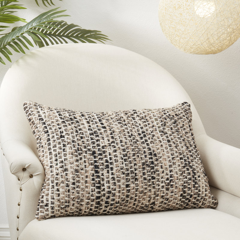 Libi Collection Striped Cotton Pillow Cover