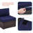 Adalicia 6 - Person Modular Patio Conversation Set with Cushions-572250965
