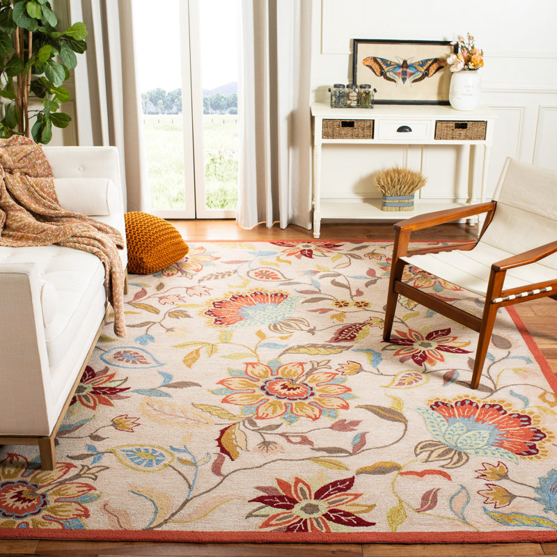 Carvalho Hand Hooked Performance Southwestern Rug, Rectangle 8' x 10'
