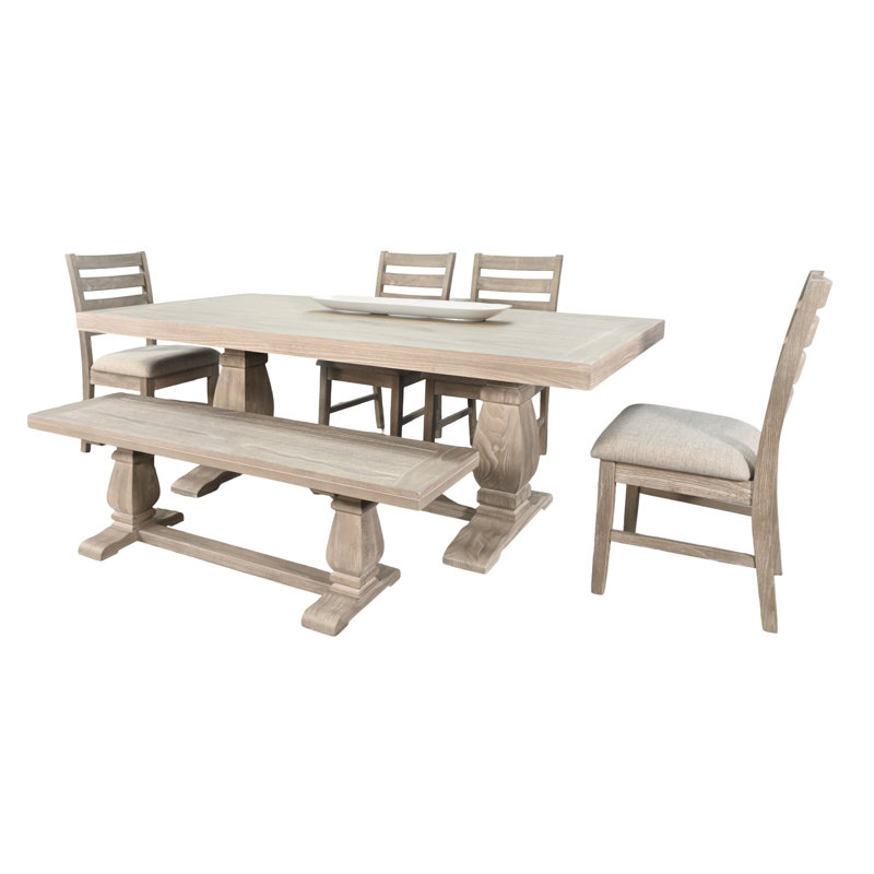 Gianna 84" Rectangular Dining Set