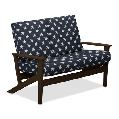 Chrisa 51.5'' Wide Loveseat with Cushions