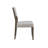 Extendable Round Dining Table With 4 Side Chairs And Sideboard-1920615054